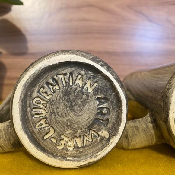 Laurentian Pottery Mugs by Irène May Kominik - Picture 4 of 4